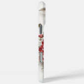 3Dエレガントバラ、蜂と植物学美しい Case-Mate iPhoneケース (裏面 / 右)