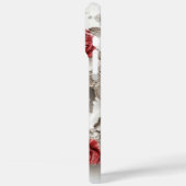 3Dエレガントバラ、蜂と植物学美しい Case-Mate iPhoneケース (裏面 / 左)