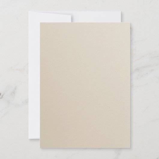 3Dエレガント赤面バラ結婚式招待状ロマンチック 招待状 (裏面)