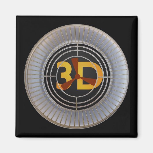 3Dエンジン。 マグネット (正面)