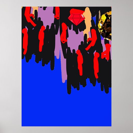 3Dオンラインビジネスポスター！ ポスター (正面)