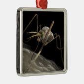 3dカのかむことの上で閉めて下さい メタルオーナメント (右)