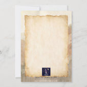 3Dカウボーイパーソナライズされたダウンロード可能誕生日 招待状 (裏面)