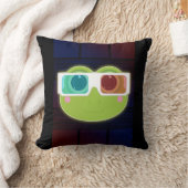 3Dカエル クッション (ブランケット)