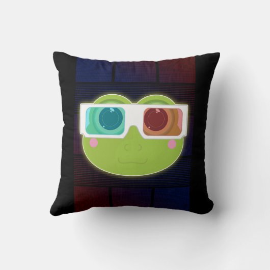 3Dカエル クッション (裏面)