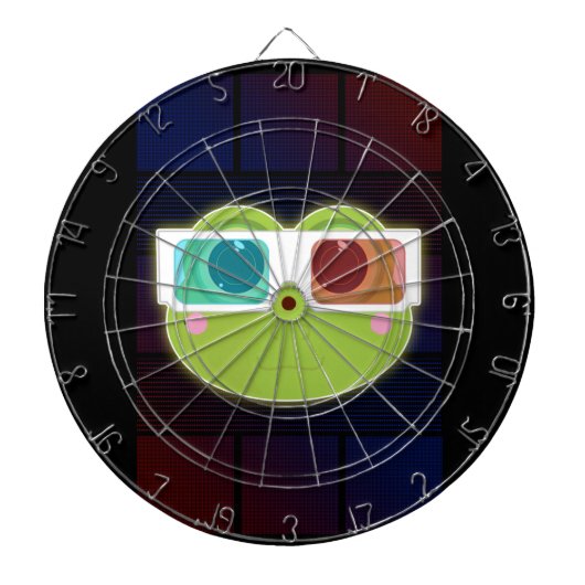 3Dカエル ダーツボード (正面)