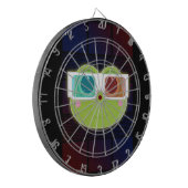 3Dカエル ダーツボード (正面左)