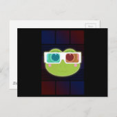 3Dカエル ポストカード (正面/裏面)