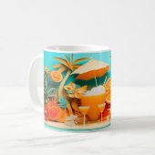 3Dカクテルデザイン コーヒーマグカップ (正面左)