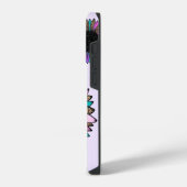 3Dカラフルひまわり iPhoneケース (左側面)