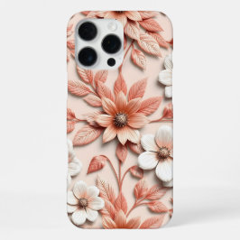 3Dカラフルフラワー iPhone 16 PRO MAXケース