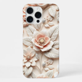 3Dカラフルフラワー iPhone 16 PRO MAXケース