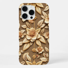 3Dカラフルフラワー iPhone 16 PRO MAXケース