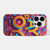 3DカラフルiPhoneケース iPhoneケース (裏面横)
