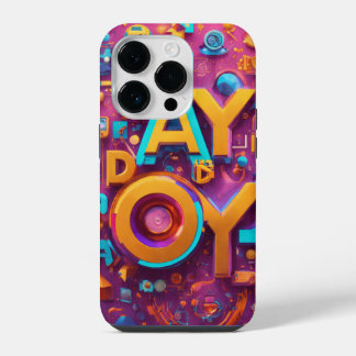 3DカラフルiPhoneケース iPhone 14 Proケース