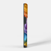 3Dカラー数々のバラ iPhoneケース (右側面)