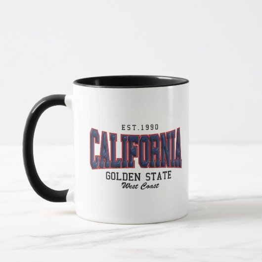3Dカリフォルニア マグカップ (左)