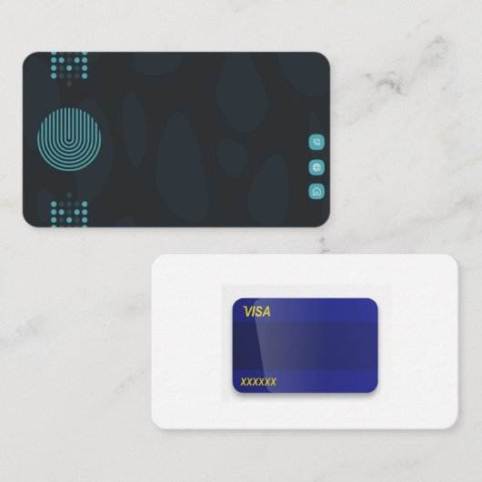 3Dカルト・デ・ヴィサイト 名刺 (正面/裏面)