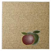 3Dカントリーリンゴ タイル (正面)