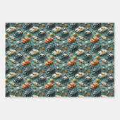 3Dカーアドベンチャーラッピング紙 ラッピングペーパーシート (正面2)