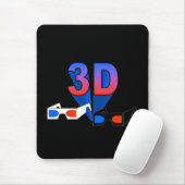 3Dガラス マウスパッド (マウス)