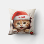 3Dキットンクリスマス クッション (裏面)