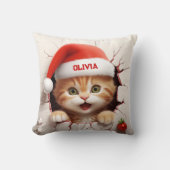 3Dキットンクリスマス クッション (正面)