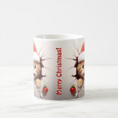 3Dキットンクリスマス コーヒーマグカップ (中央)