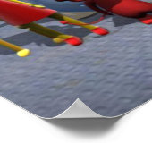 3Dキャラクターのキャスト ポスター (角)