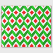 3Dキューブクリスマス ラッピングペーパー (フラット)