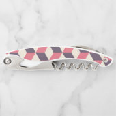 3Dキューブパターン ソムリエナイフ (正面)