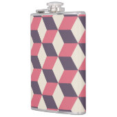 3Dキューブパターン フラスク (左)