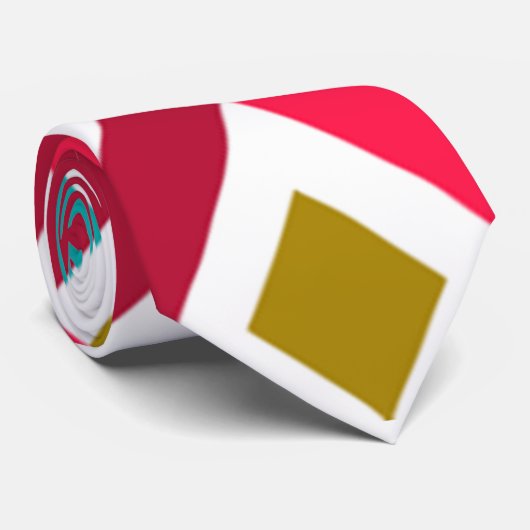 3Dキューブピンク ネクタイ (ロール)