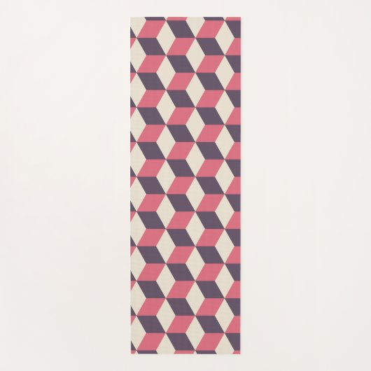 3dキューブ ヨガマット (正面)