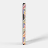 3Dキューブ、光学錯覚パターン。 iPhoneケース (右側面)