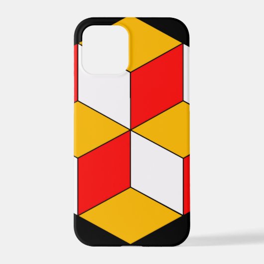 3dキューブ iPhoneケース (裏面)