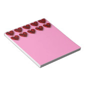 3Dクラックレハート ノートパッド (アングル)