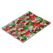 3Dクリスマスボール ノートブック (左側)