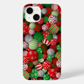 3Dクリスマスボール Case-Mate iPhoneケース (裏面)