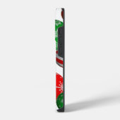 3Dクリスマスボール iPhoneケース (左側面)