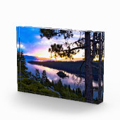 3Dグラスレイクタホエメラルドベイアート フォトブロック (右)