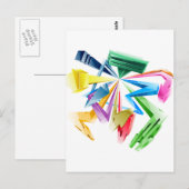 3Dグラフィティ ポストカード (正面/裏面)