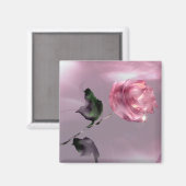 3Dグリッシングバラ マグネット (正面/裏面)