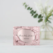 3Dグリッターメイクアップイベントプランナーバラグリッター 名刺 (スタンド正面)