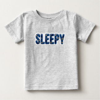 3Dグロッシージェリー スリーピー セレスチャル ベビーTシャツ