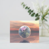 3Dグローブ5 ポストカード (スタンド正面)