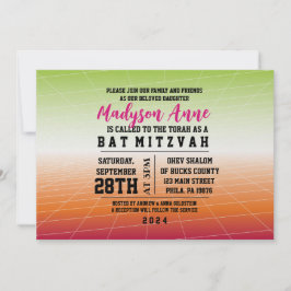 3Dゲーマーゲーミングデジタルバー（ユダヤ教の）バル・ミツバー招待状 招待状