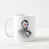 3Dコーヒー・マグのリンカーン コーヒーマグカップ (左)