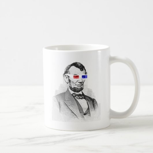 3Dコーヒー・マグのリンカーン コーヒーマグカップ (右)