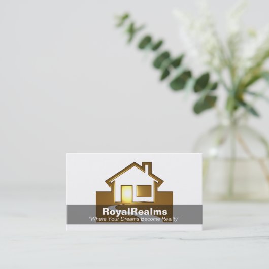 3Dゴールデンハウス 名刺 (スタンド正面)